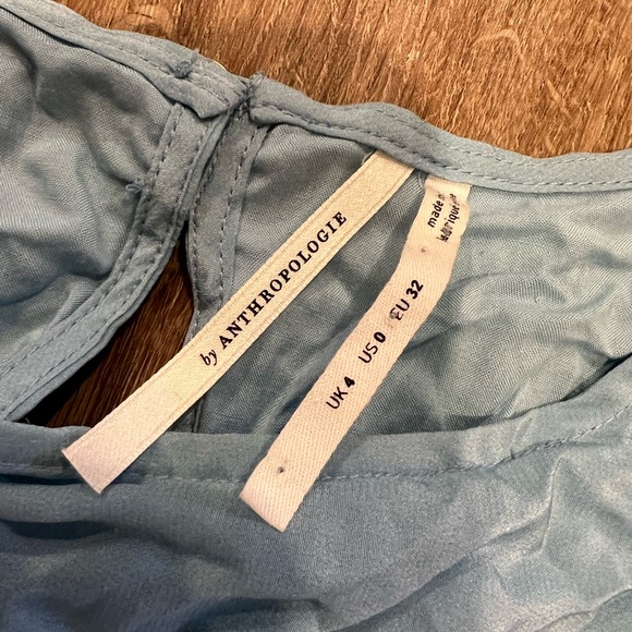 Anthropologie Photorealistic Silk Sleeveless Dress - Picture 3 of 9